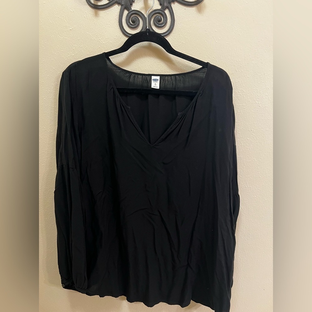 Old Navy Black Women's Blouse